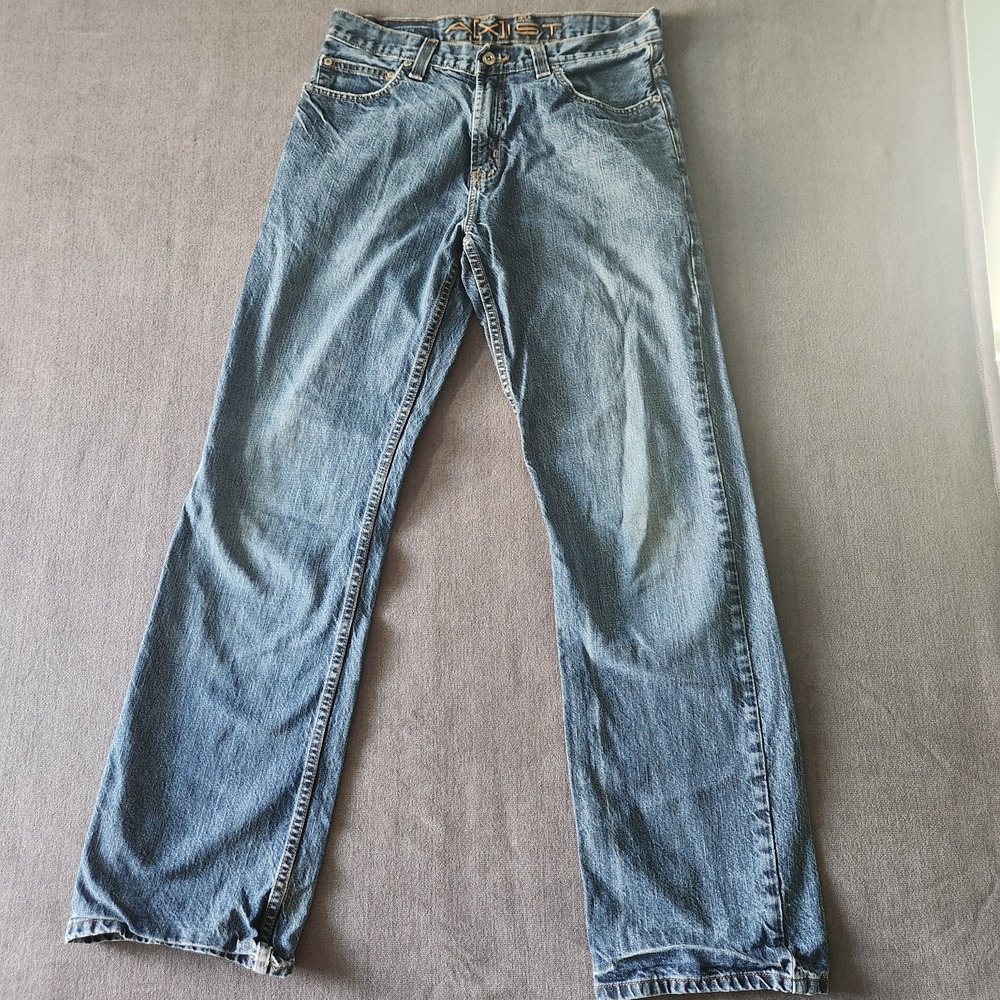 Axist Jeans Men's Size 30x32 Blue‎ Denim Straight Leg Casual Faded